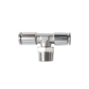 Metal Pu Fitting T-joint 8mm 3/8' M